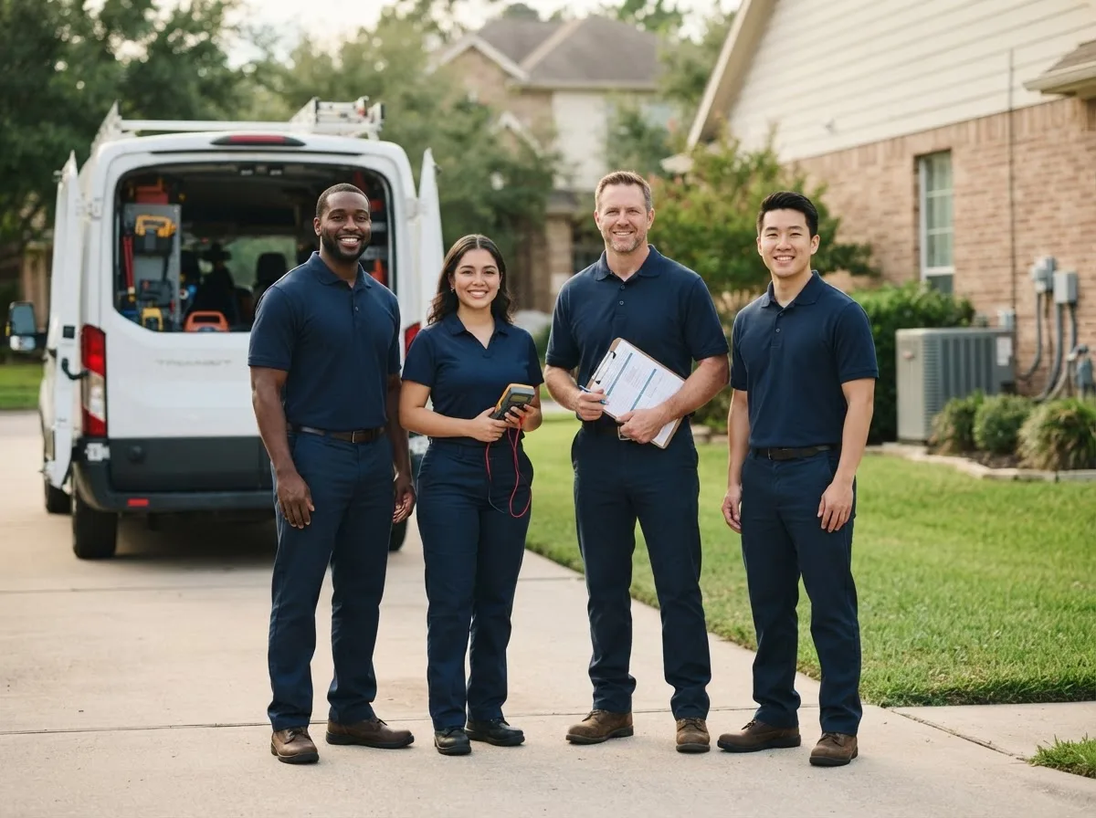 Certified HVAC technician near Bowler, WI